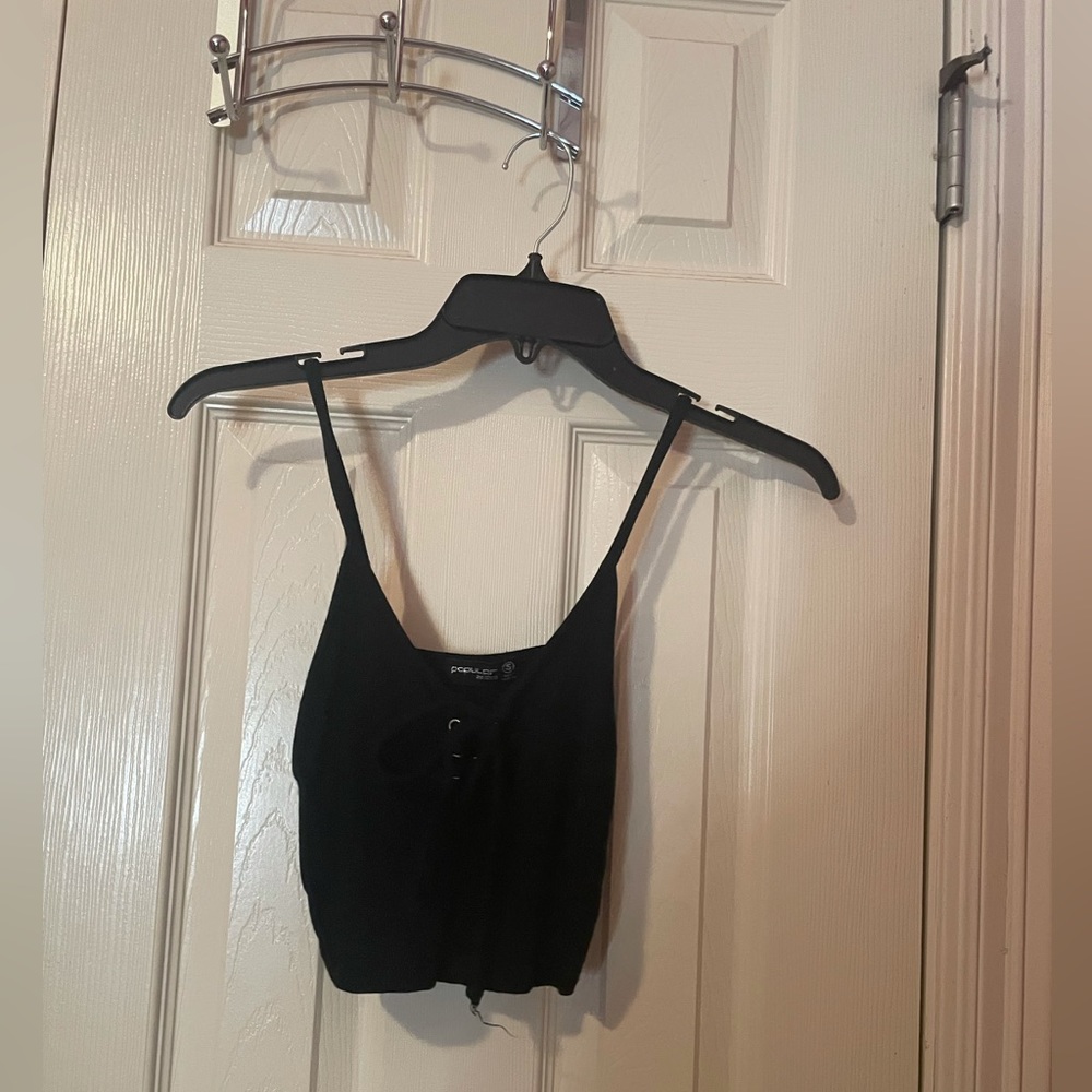Popular Basics Cropped Tank